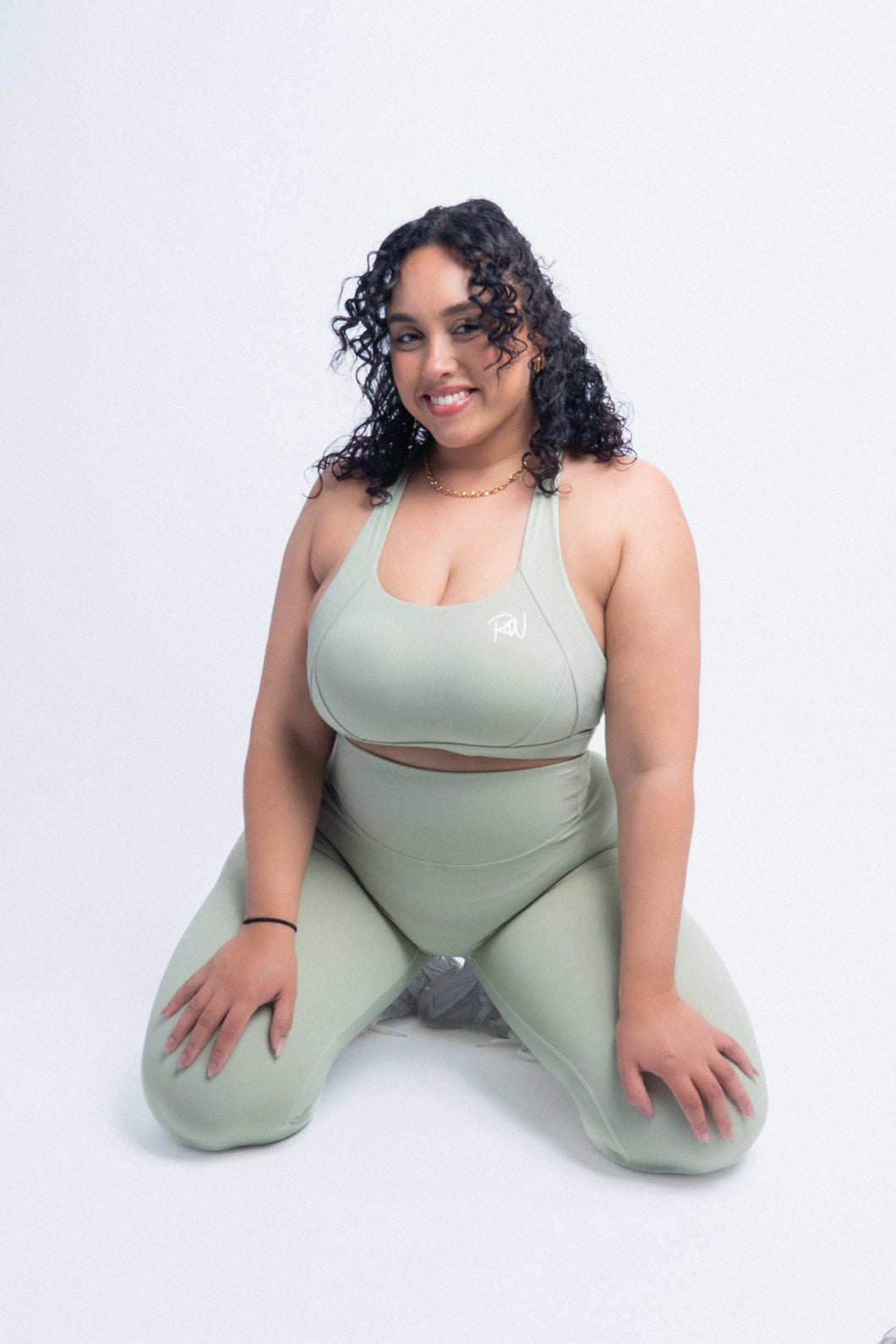 AMOR SPRING FLING GREEN BRA